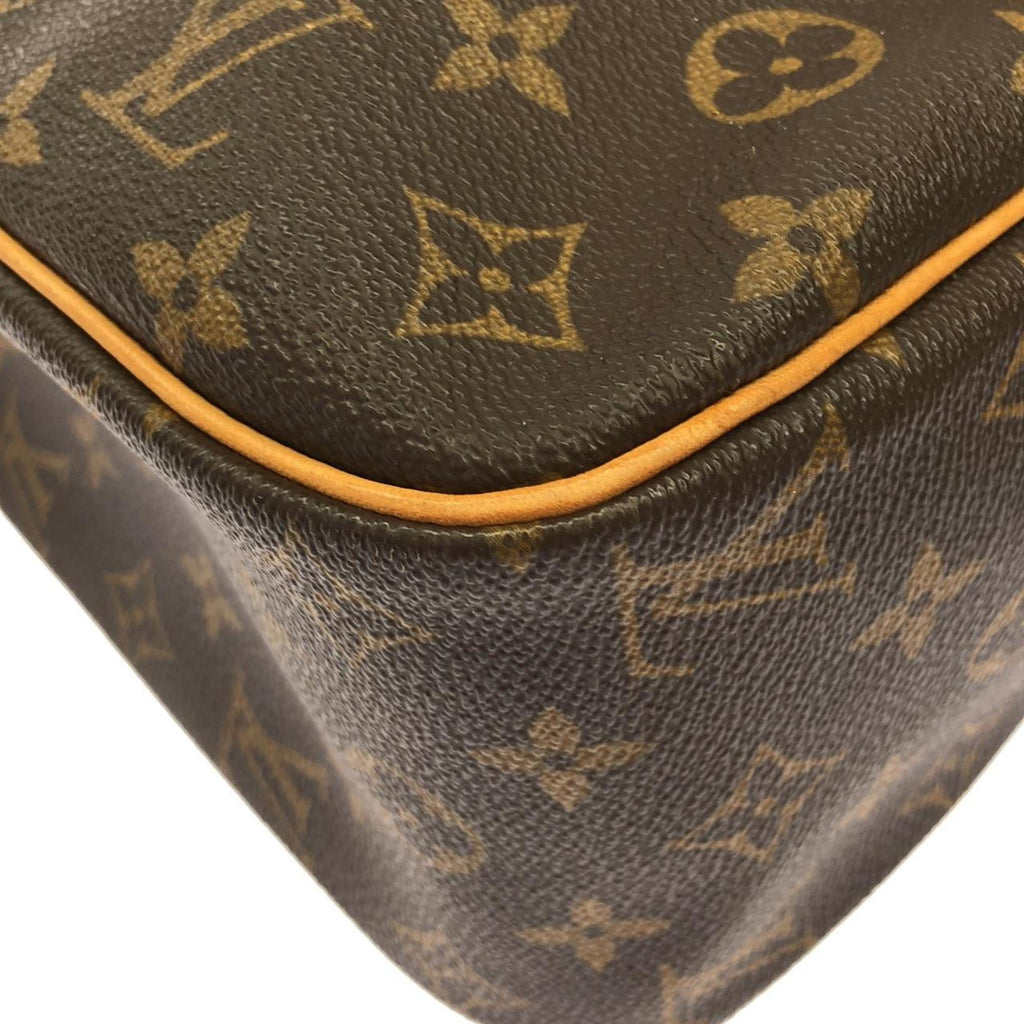 Louis Vuitton Monogram Marron Coated Canvas Shoulder Bag
