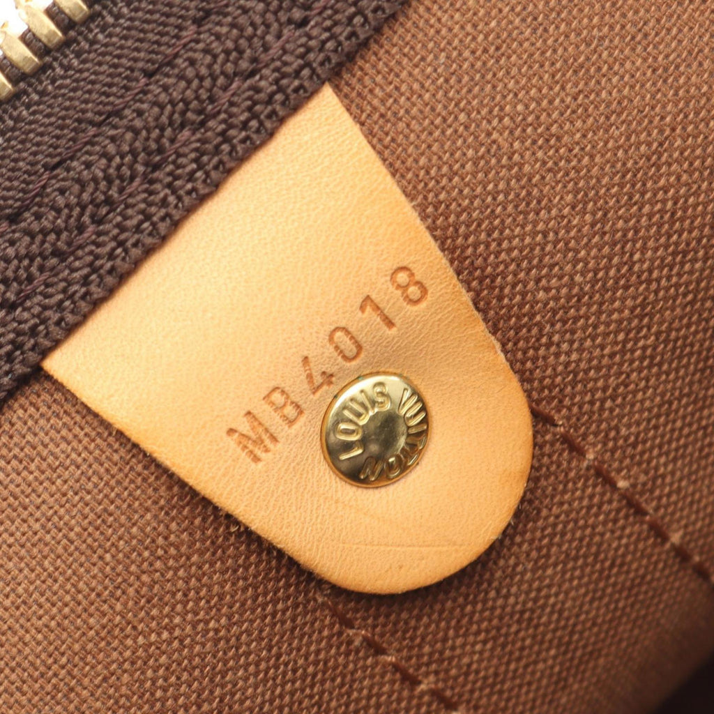 Louis Vuitton Brown Monogram Coated Canvas Boston Bag