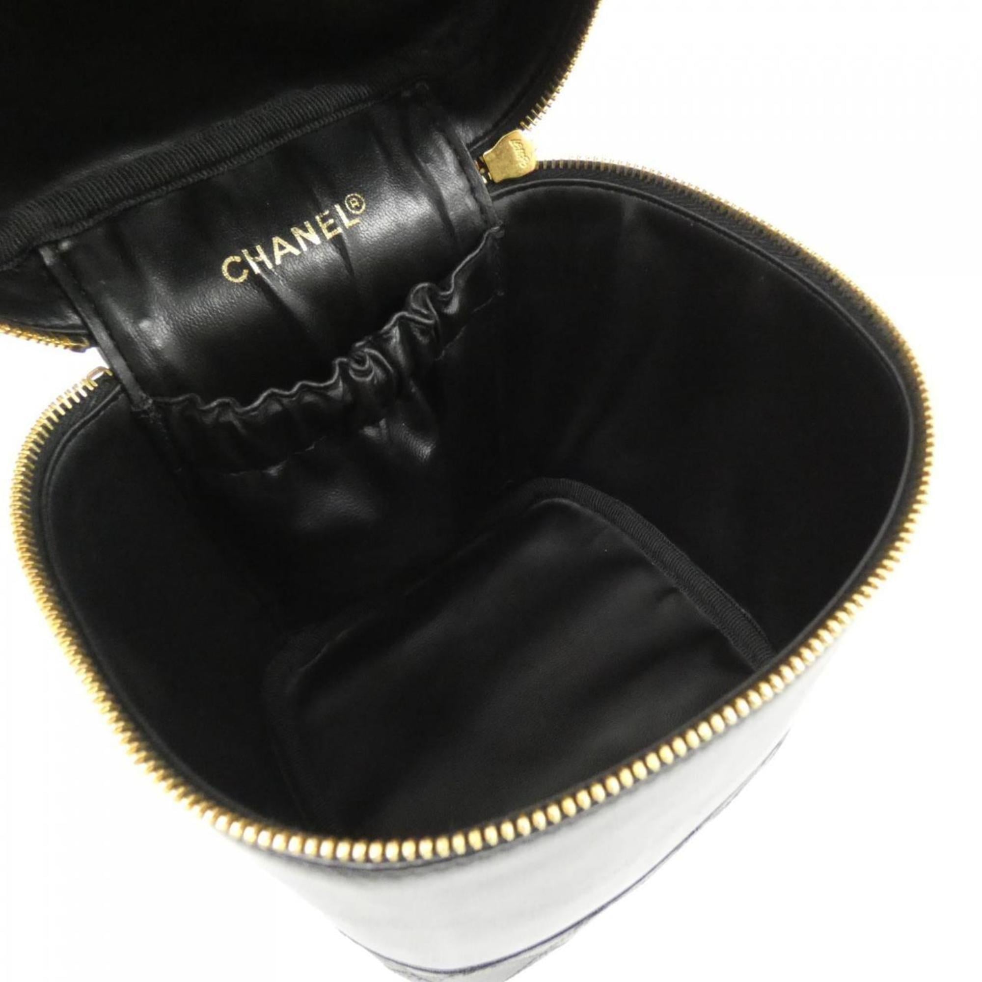 Chanel Black Leather Handbag