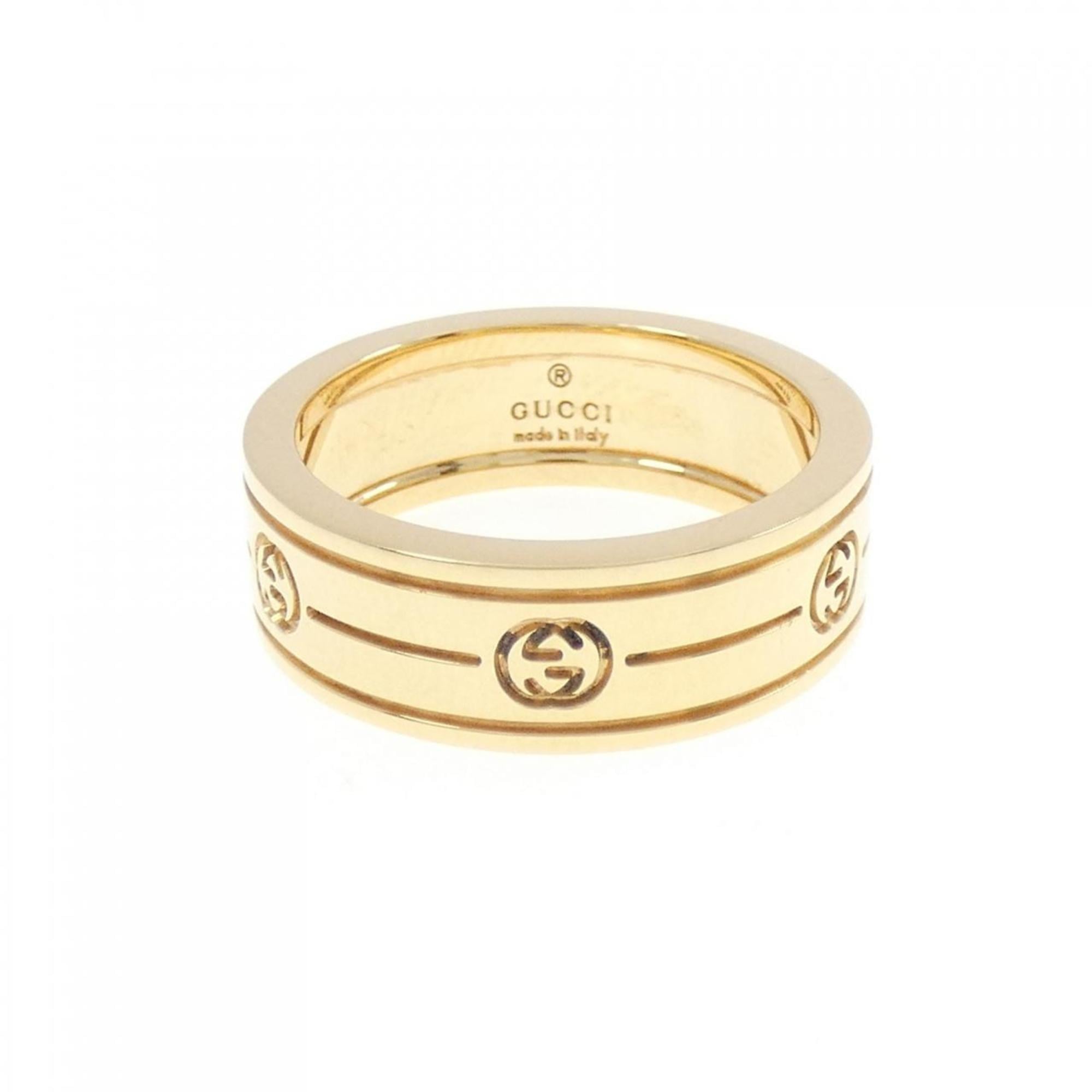 Gucci Yellow Gold (18K) Band Ring (Pre-Owned)