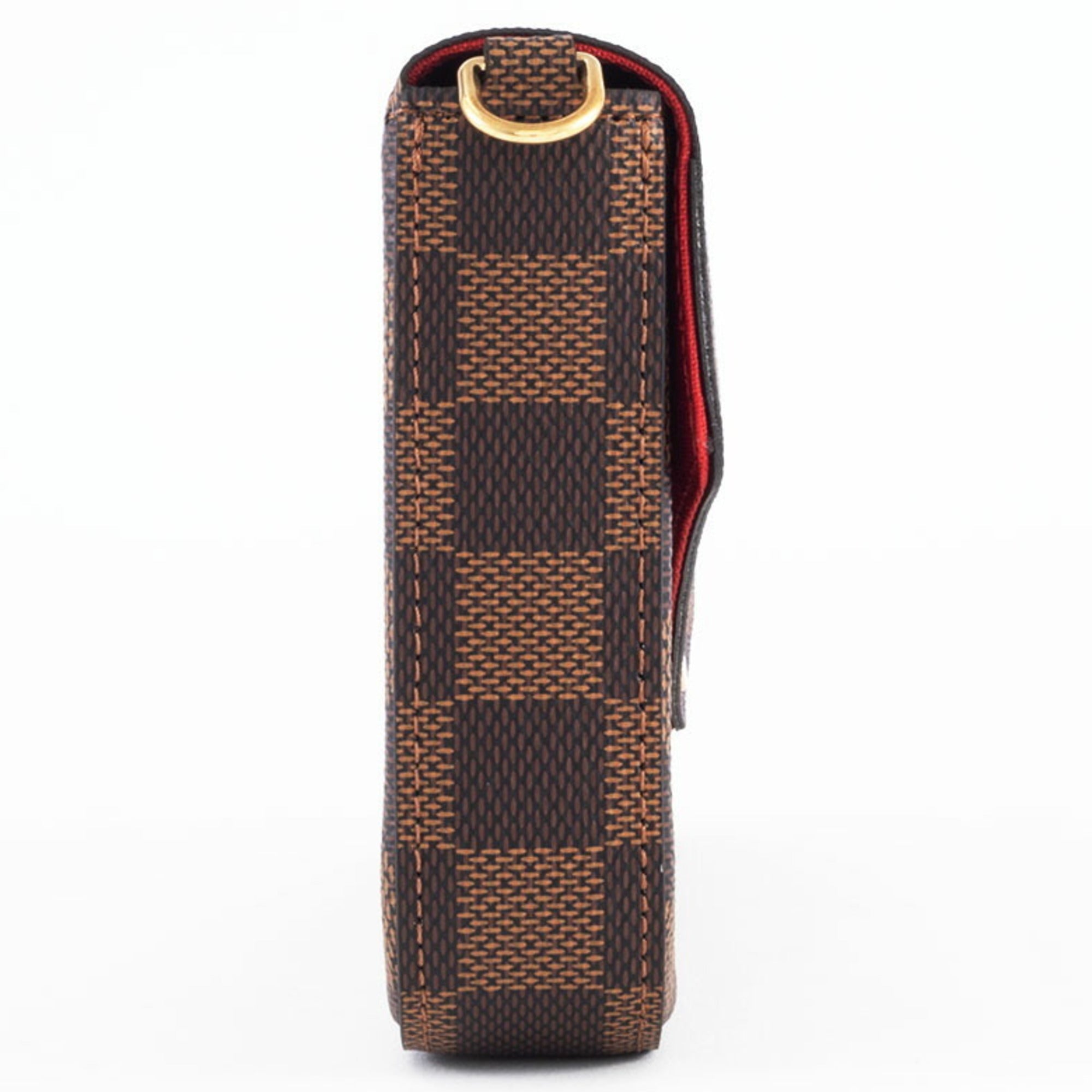 Louis Vuitton Brown Damier Canvas Ebene Damier Canvas Shoulder Bag