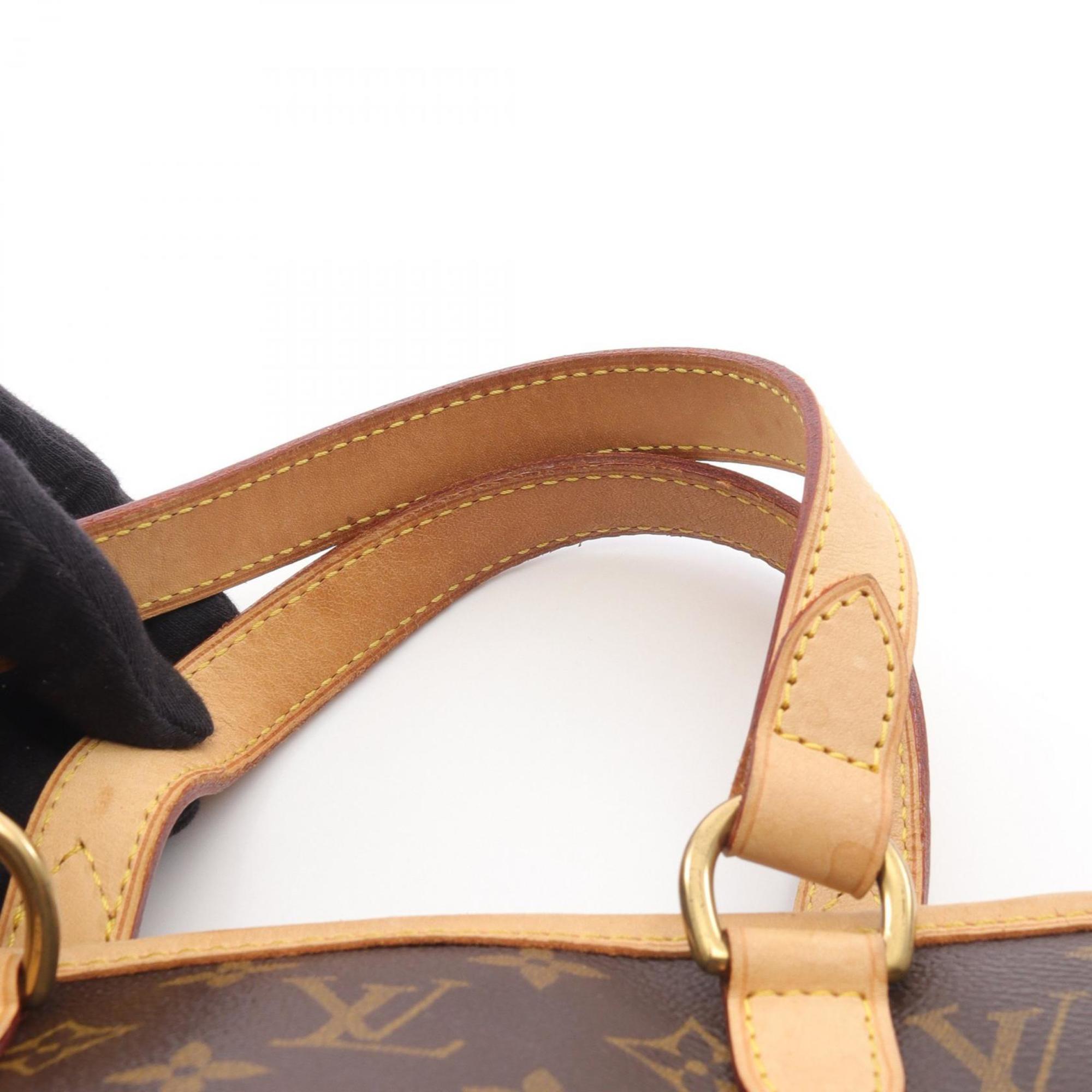 Louis Vuitton Brown Coated Canvas Pvc Leather Handbag