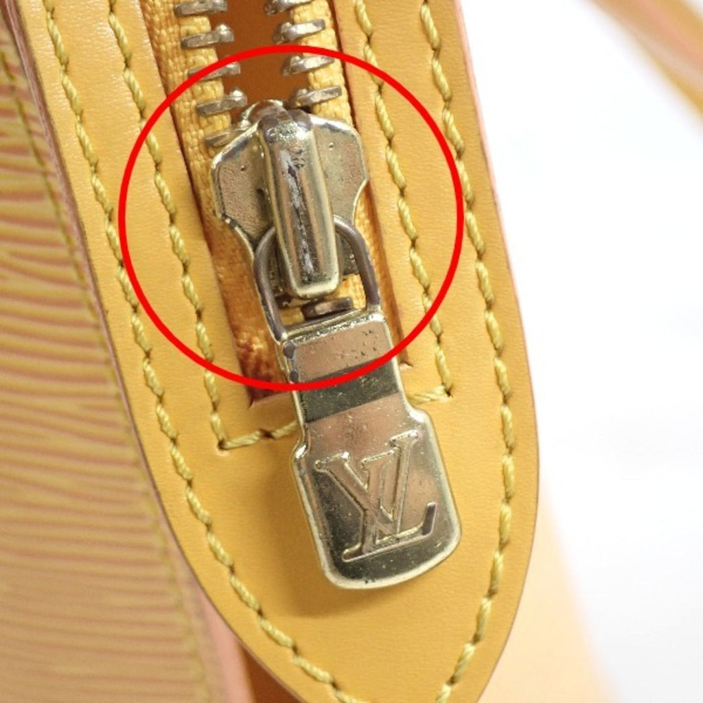 Louis Vuitton Yellow Epi Leather Tote Bag