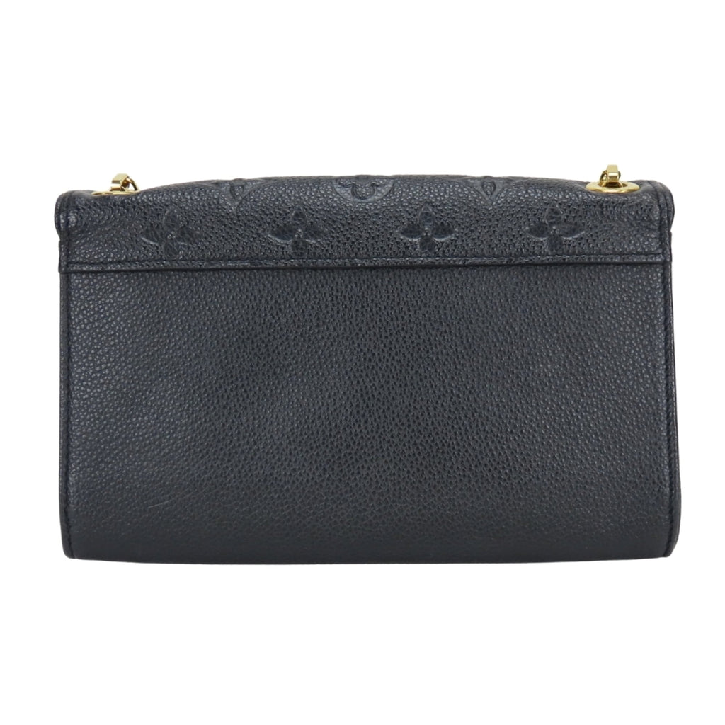 Louis Vuitton Noir Monogram Empreinte Pochette Shoulder Bag