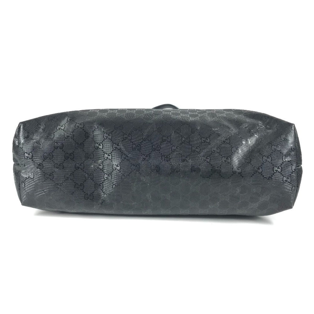 Gucci Gg Imprimé Black Gg Imprimé Shoulder Bag Tote Bag (Pre-Owned)