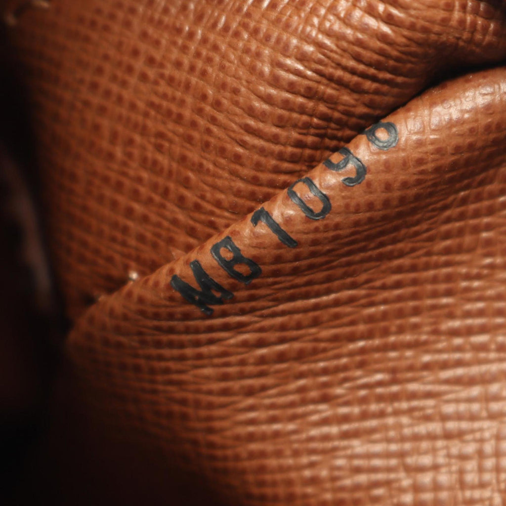 Louis Vuitton Brown Coated Canvas Pvc Leather Monogram Shoulder Bag