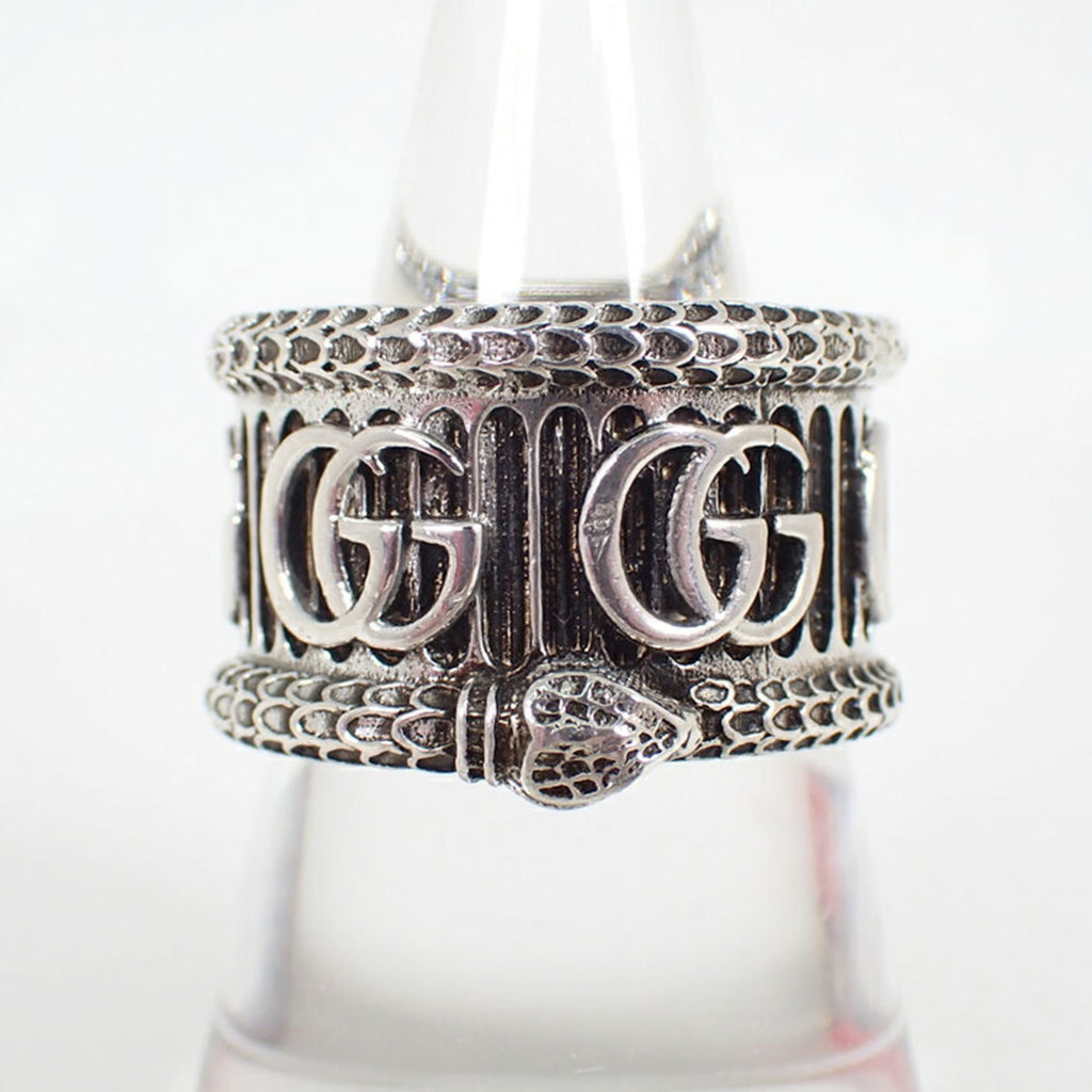 Gucci Sterling Silver 925 Band Ring (Pre-Owned)
