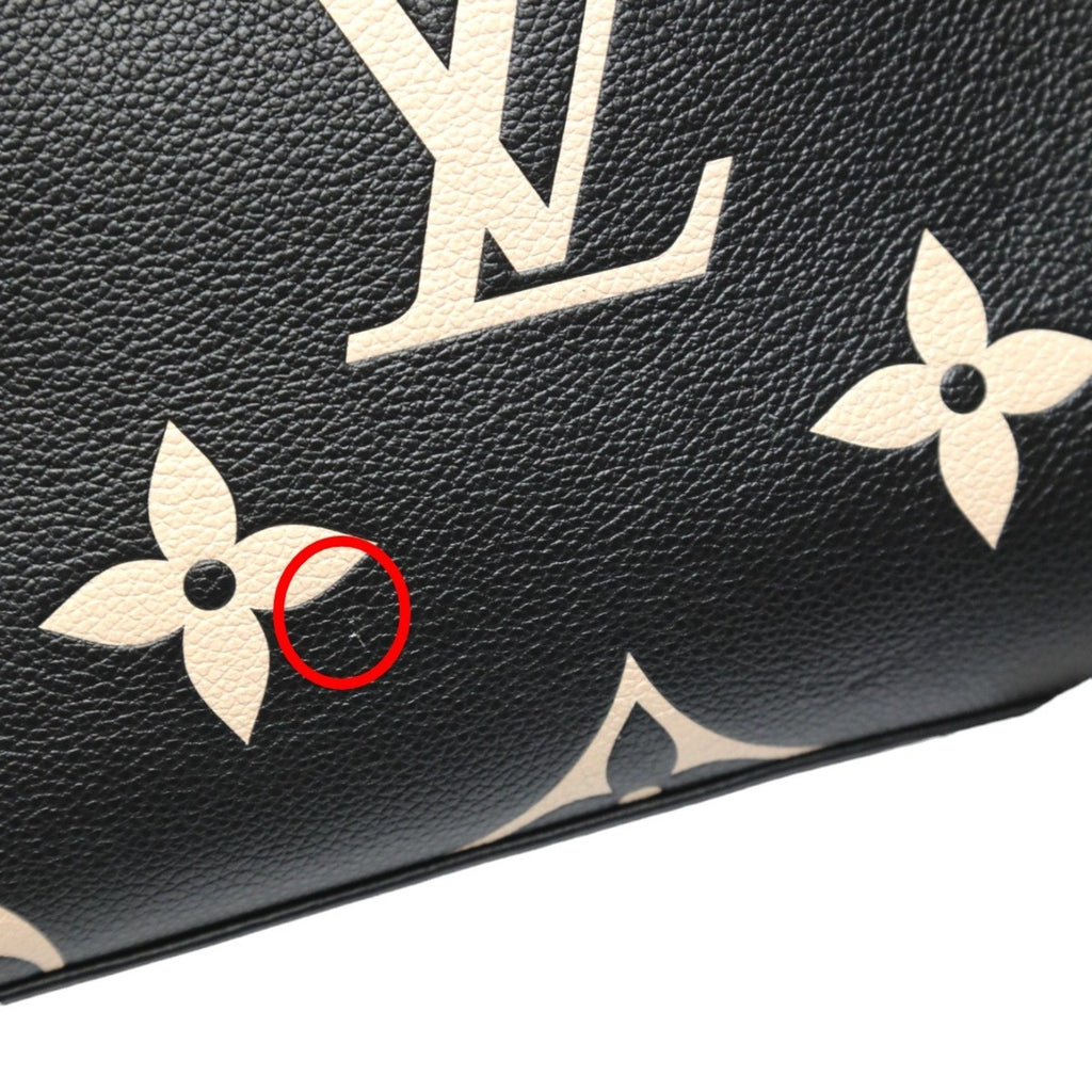 Louis Vuitton Black Monogram Empreinte Shoulder Bag