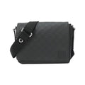 Louis Vuitton Black Leather Shoulder Bag
