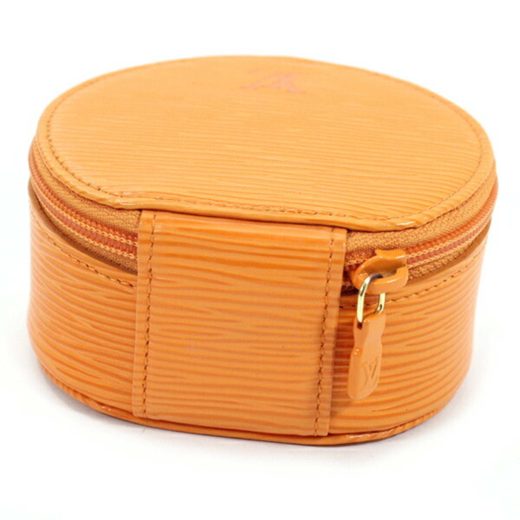 Louis Vuitton Mandarin Orange Epi Leather Pouch