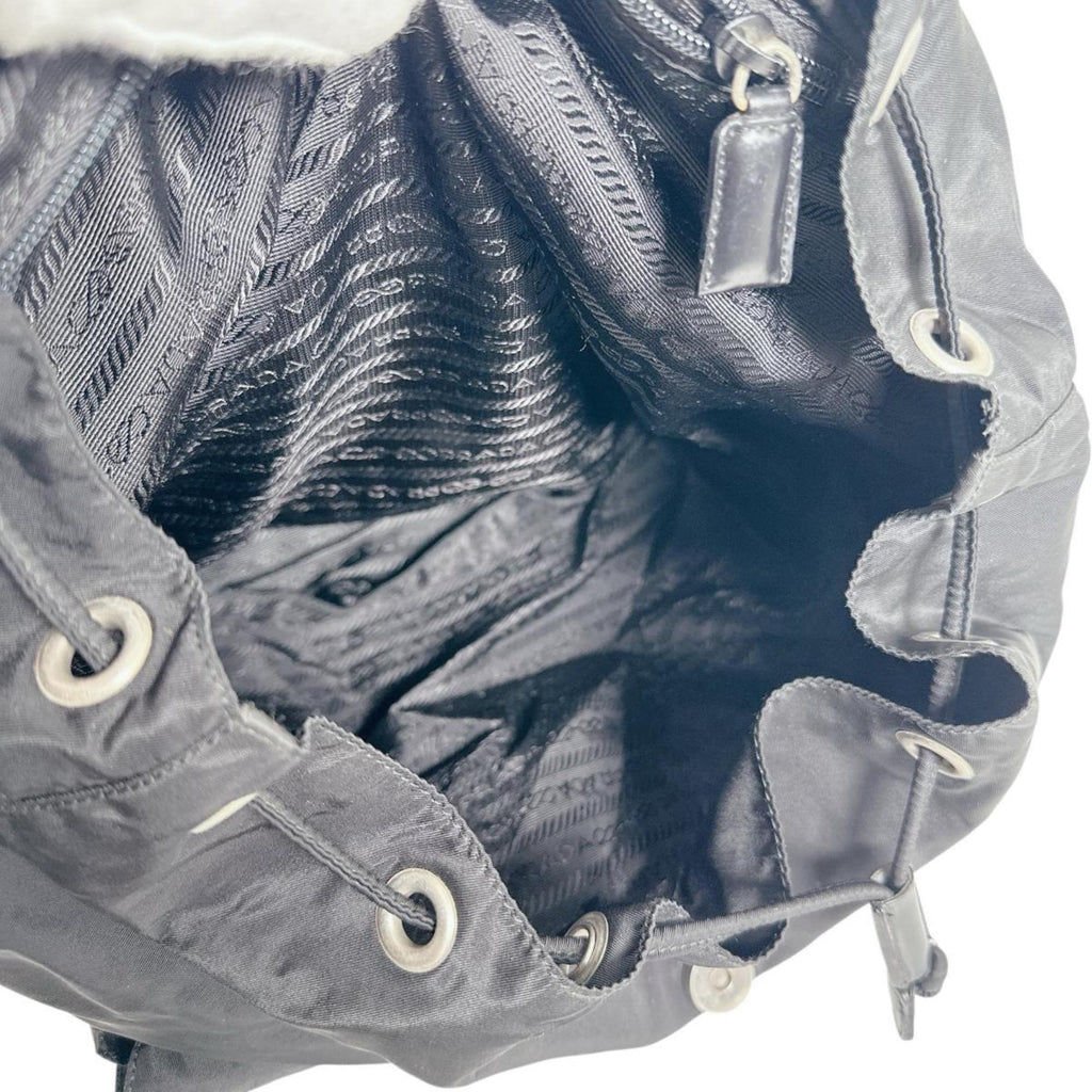 Prada Black Nylon Backpack
