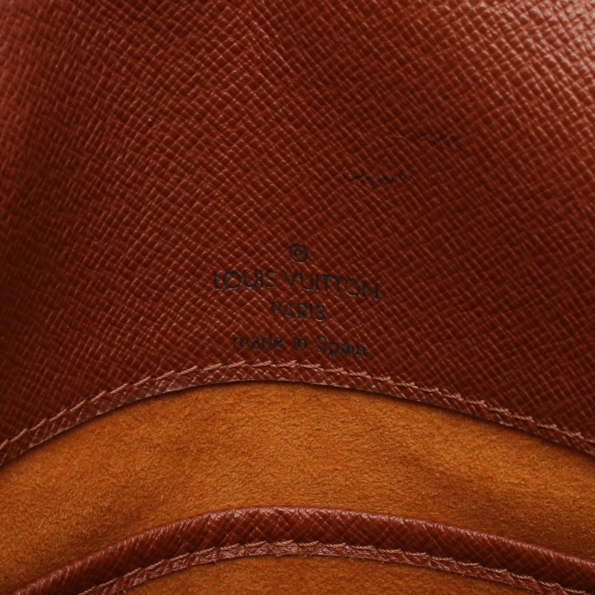 Louis Vuitton Brown Pvc Leather Shoulder Bag