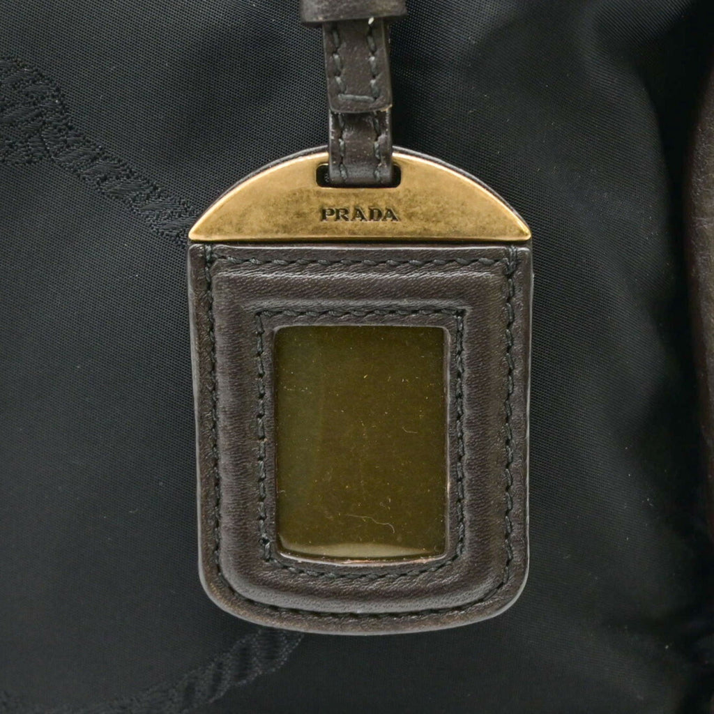 Prada Black Nylon Handbag Shoulder Bag