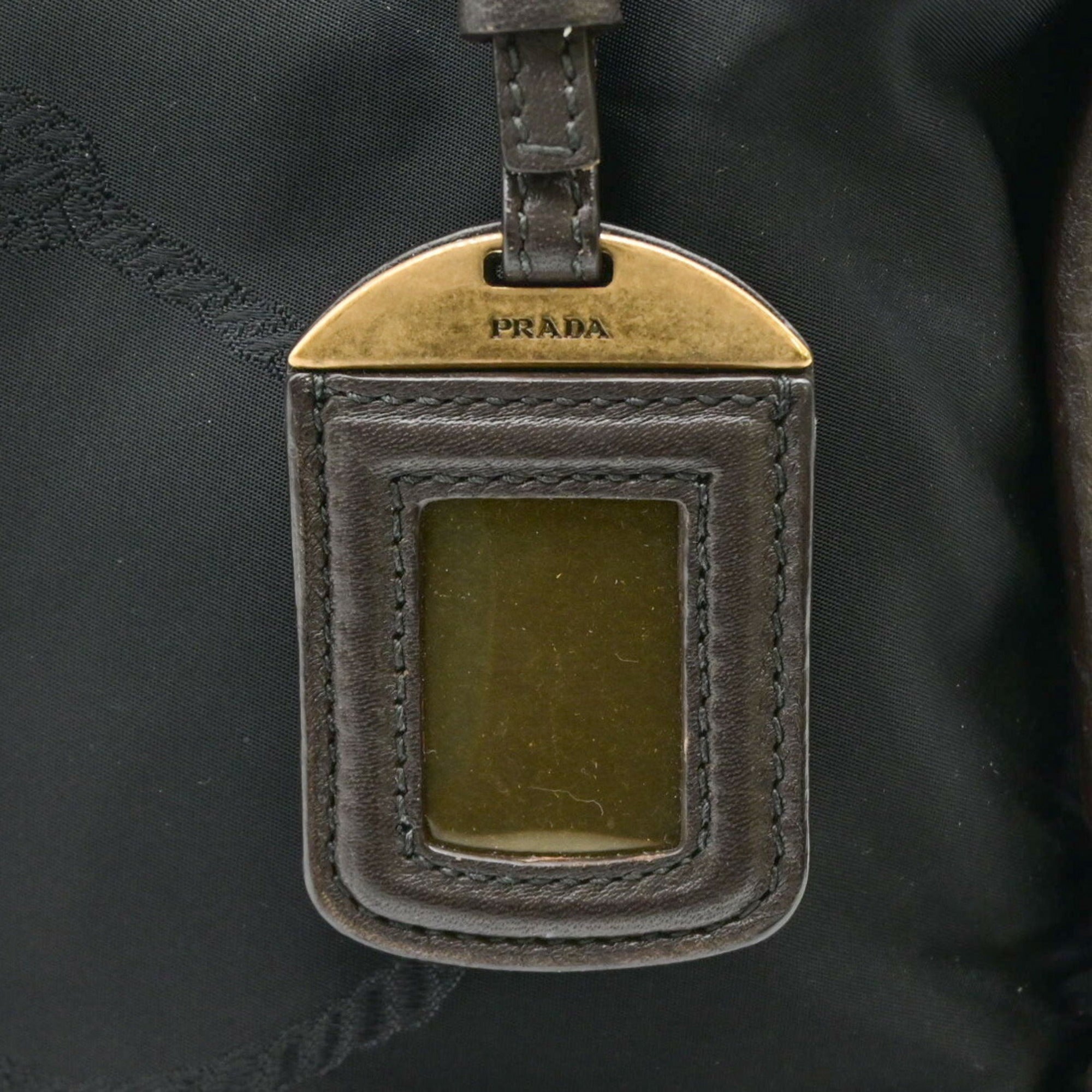 Prada Black Nylon Handbag Shoulder Bag