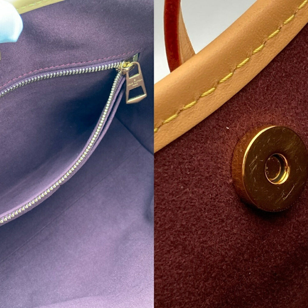 Louis Vuitton Brown Pvc Leather Shoulder Bag
