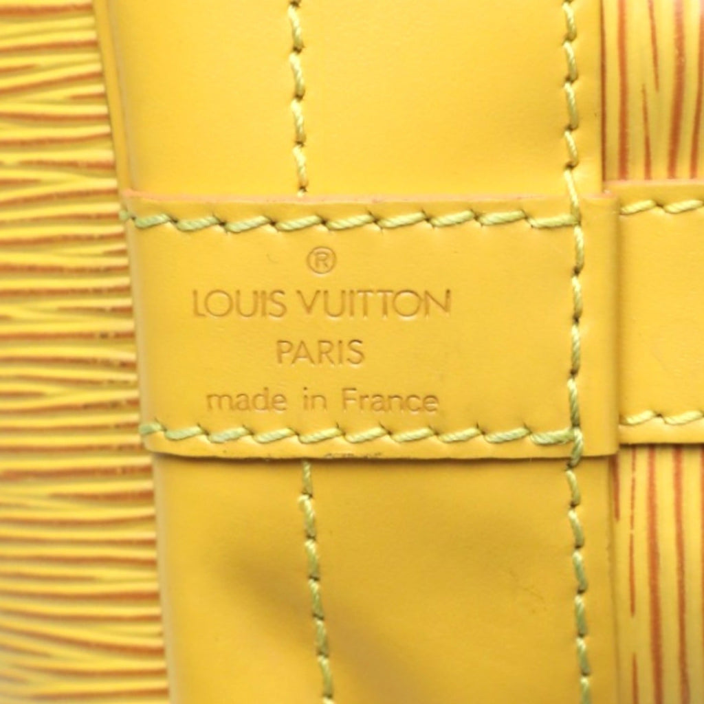 Louis Vuitton Yellow Epi Leather Shoulder Bag