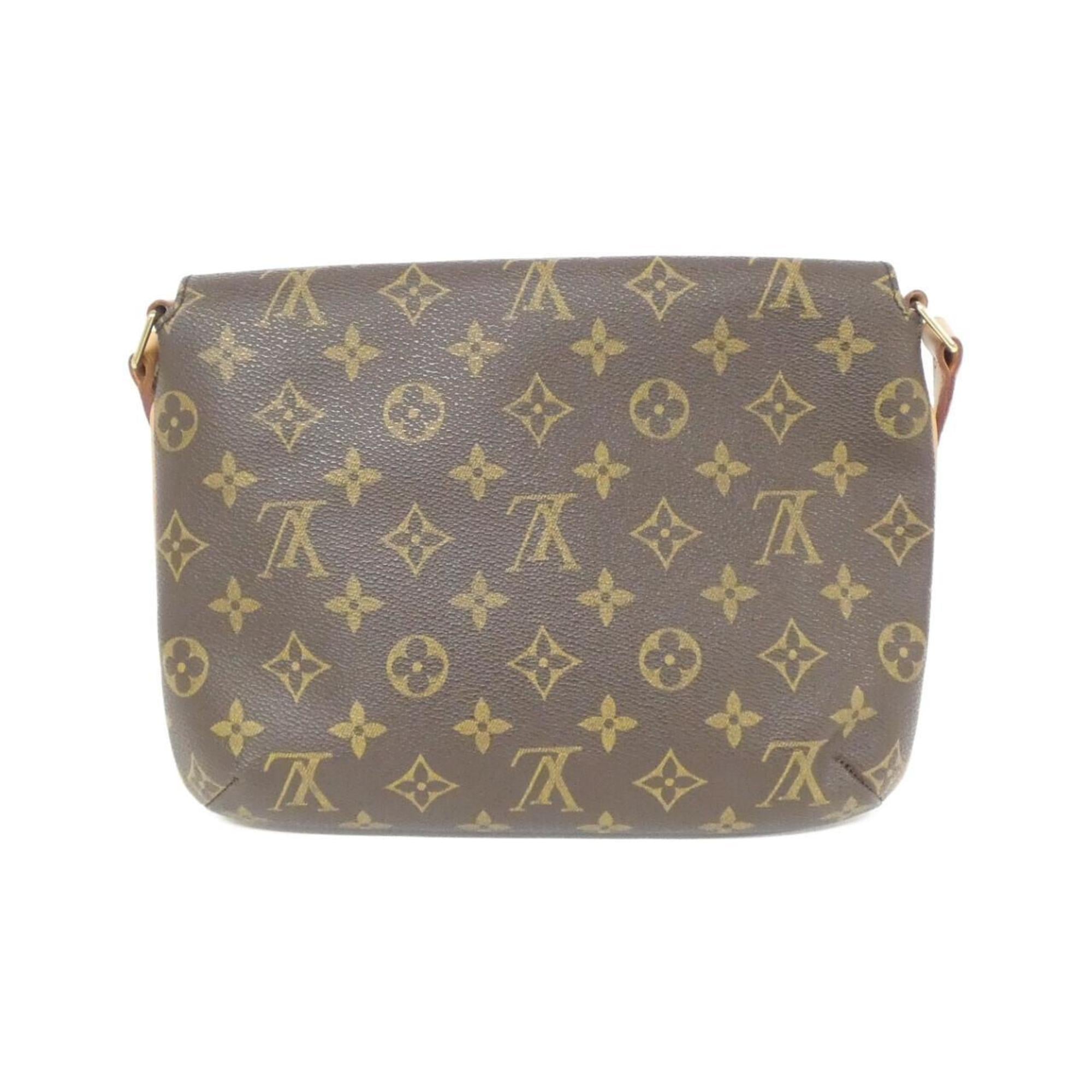 Louis Vuitton Monogram Marron Coated Canvas Shoulder Bag