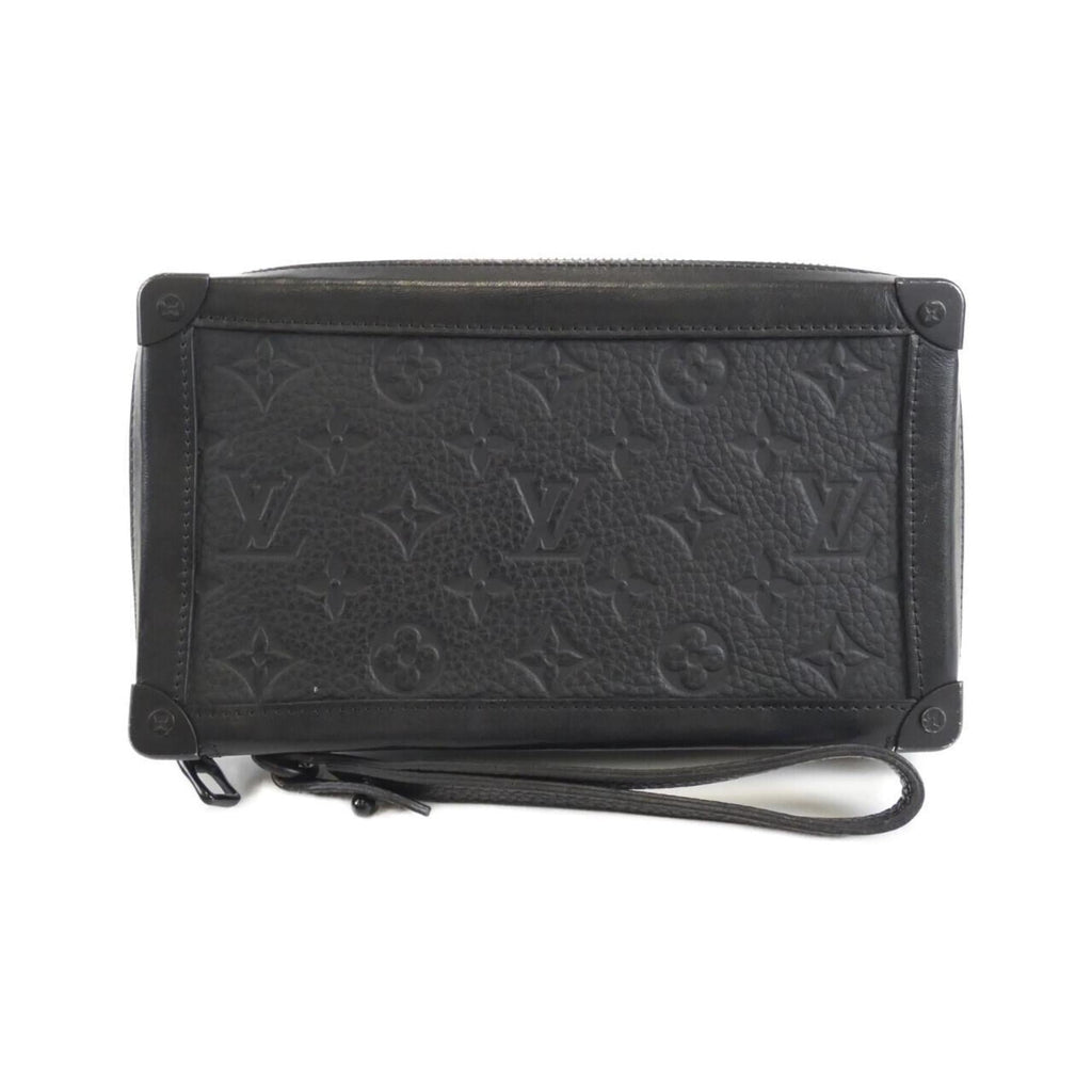 Louis Vuitton Black Leather Handbag