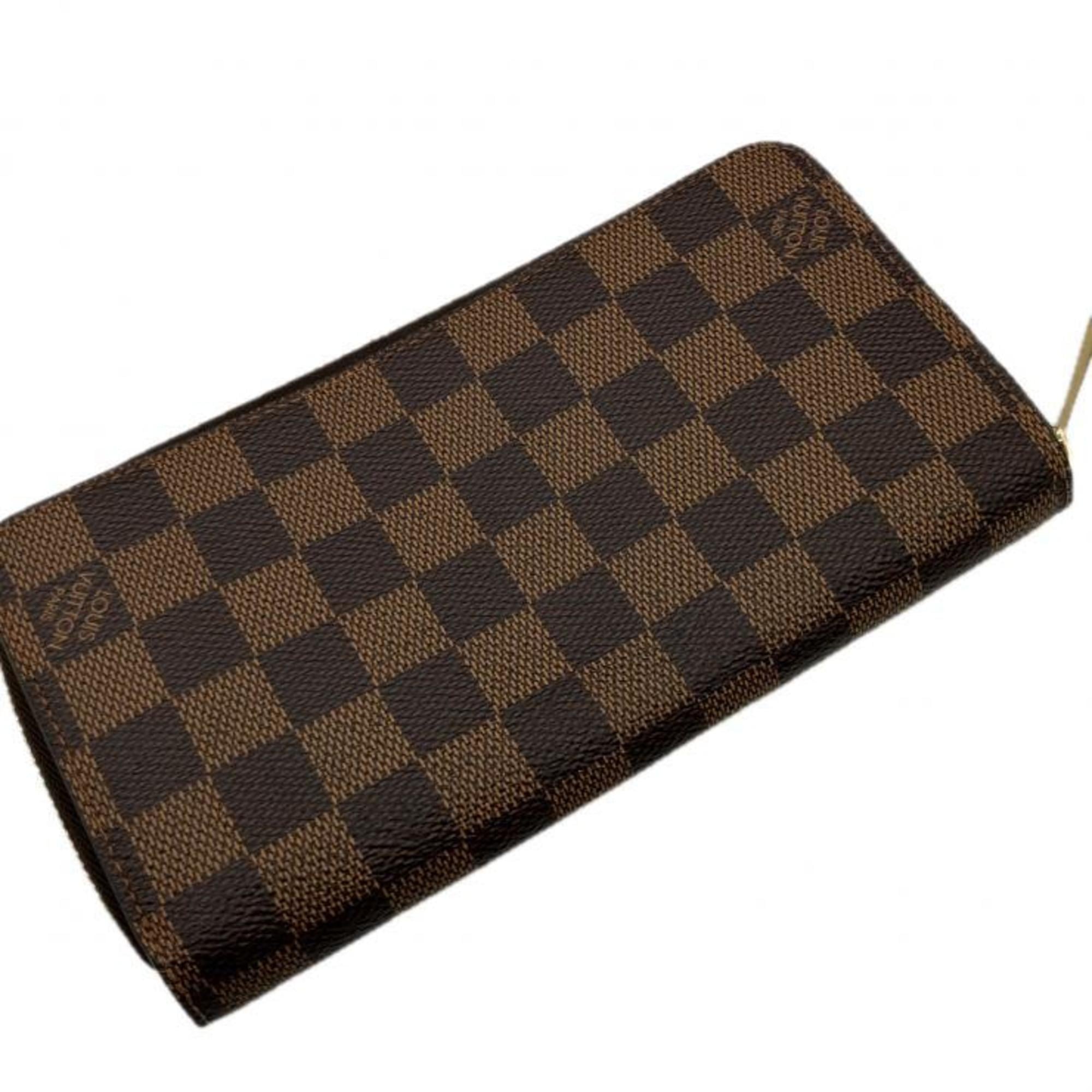 Louis Vuitton Brown Damier Canvas Damier Canvas Long Wallet