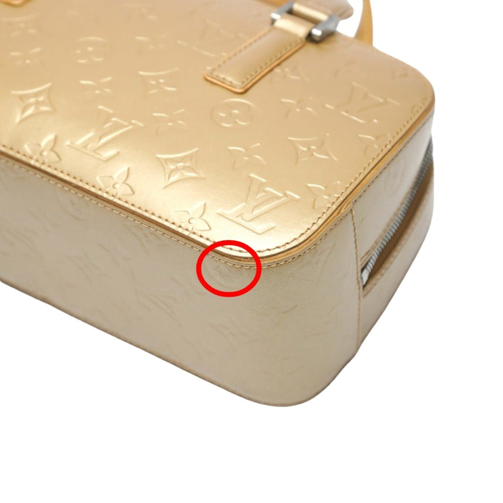 Louis Vuitton Gold Monogram Mat Handbag