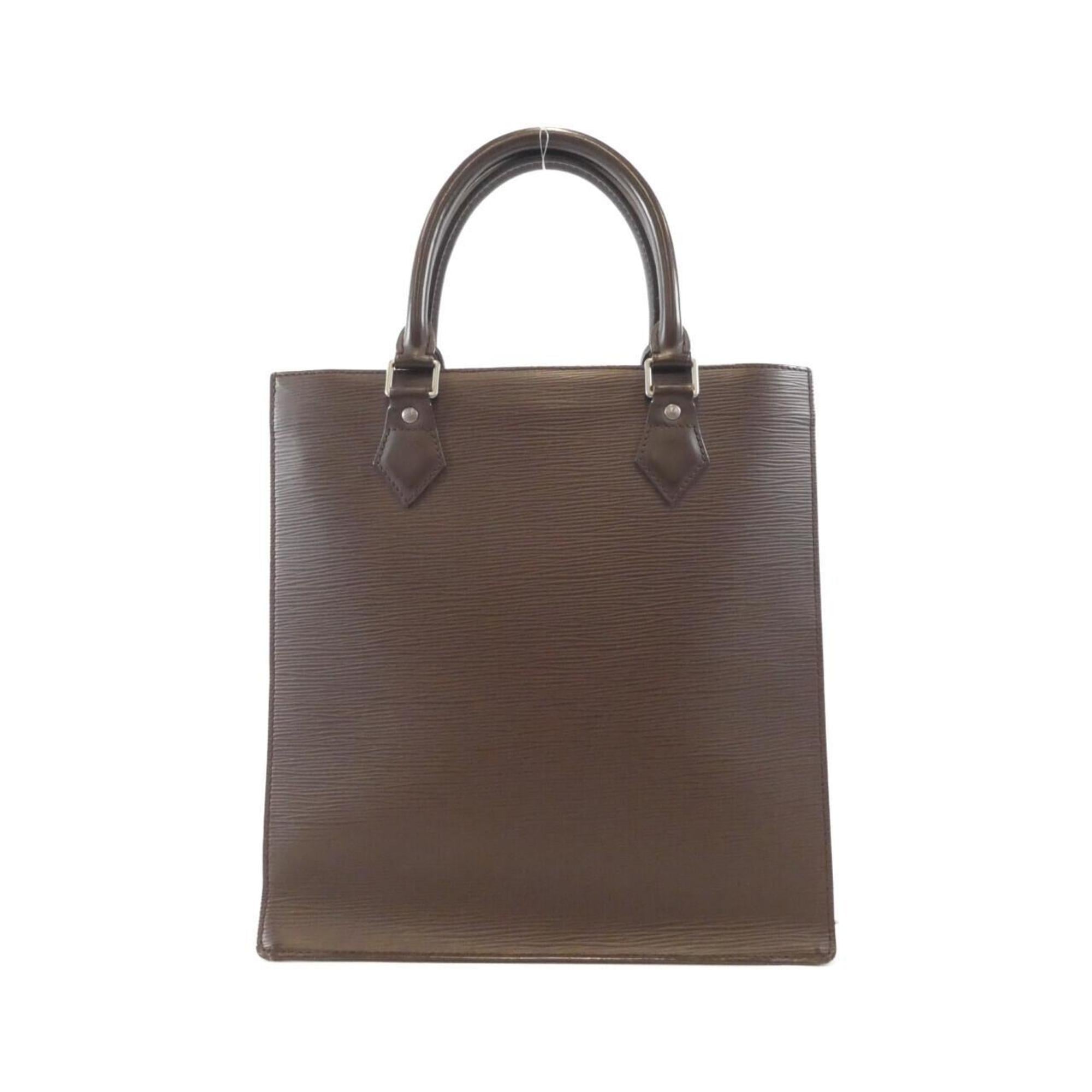 Louis Vuitton Mocha Leather Handbag