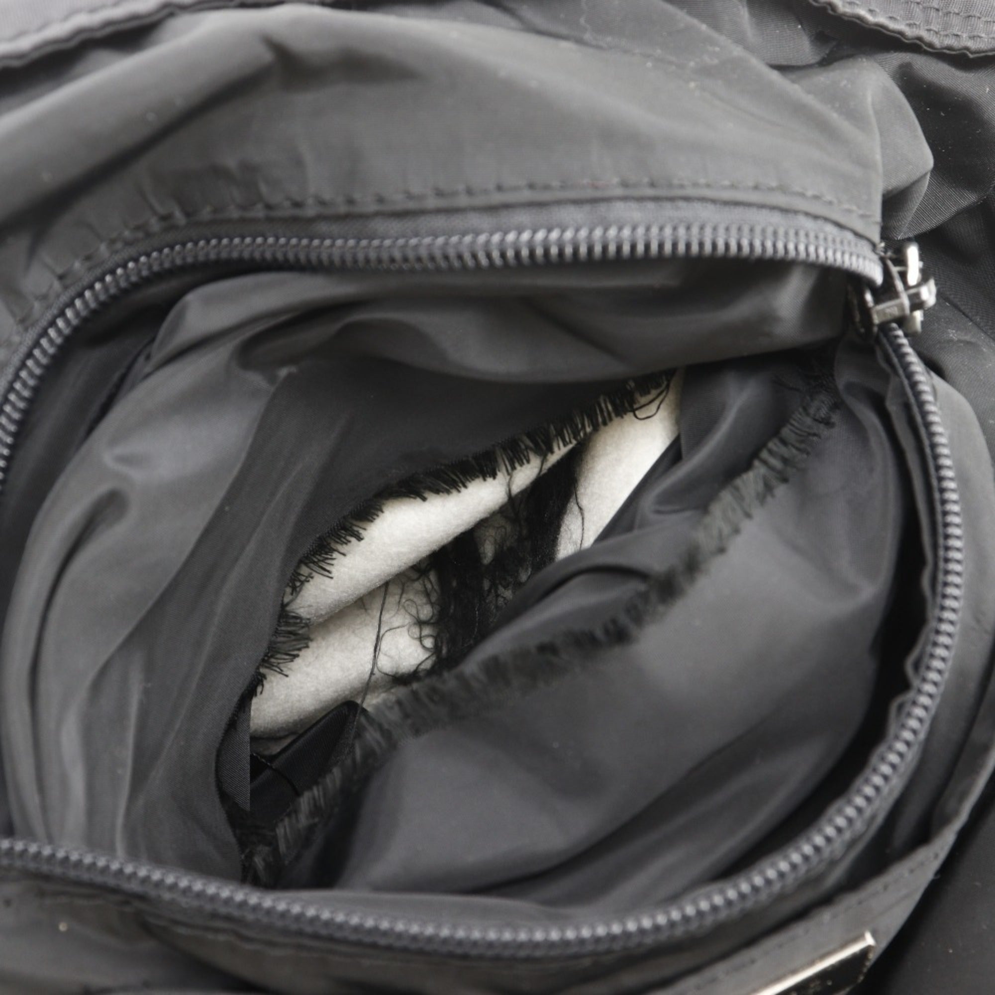 Prada Black Nylon Tote Bag