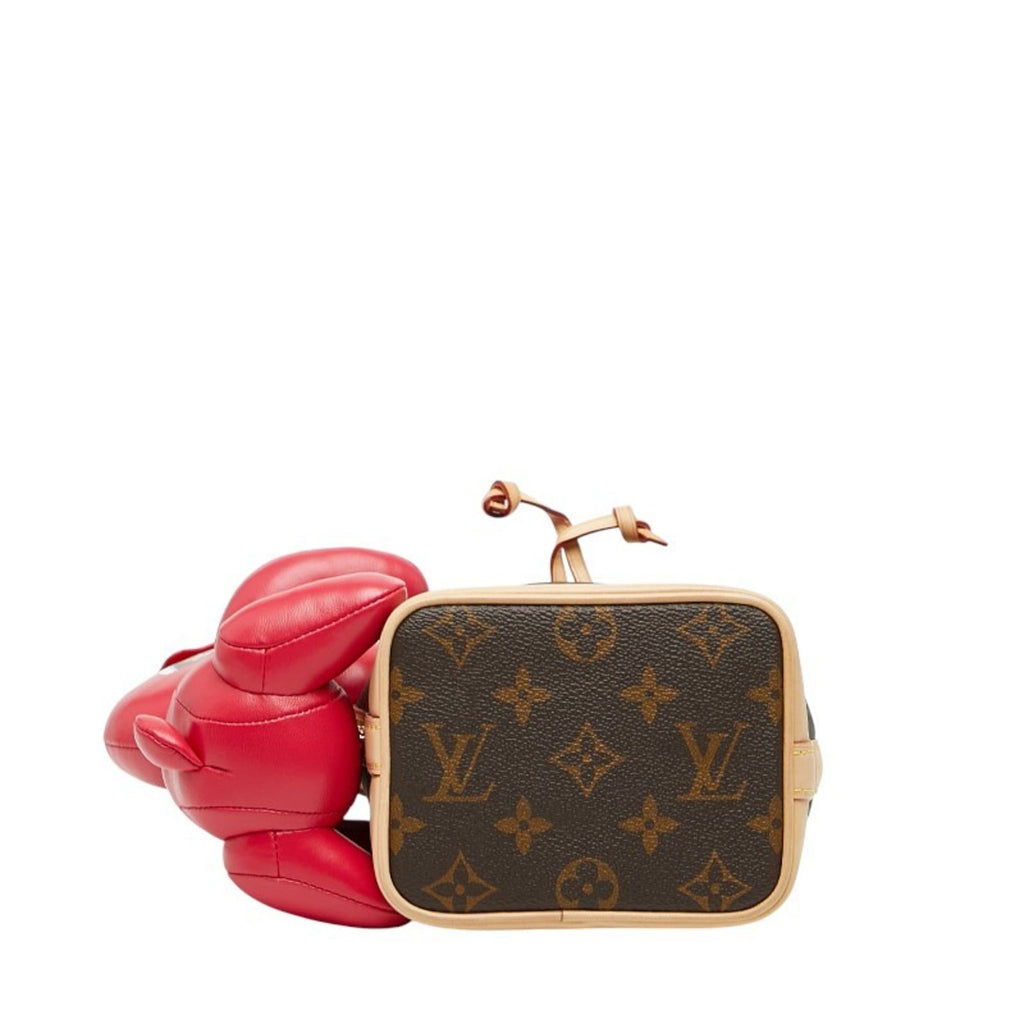 Louis Vuitton Brown Pink Pvc Leather Handbag Shoulder Bag