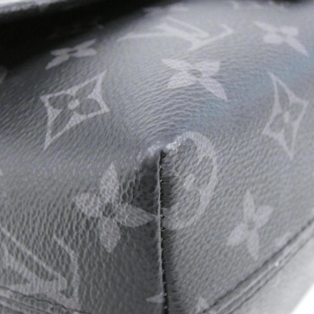 Louis Vuitton Black Coated Canvas Shoulder Bag
