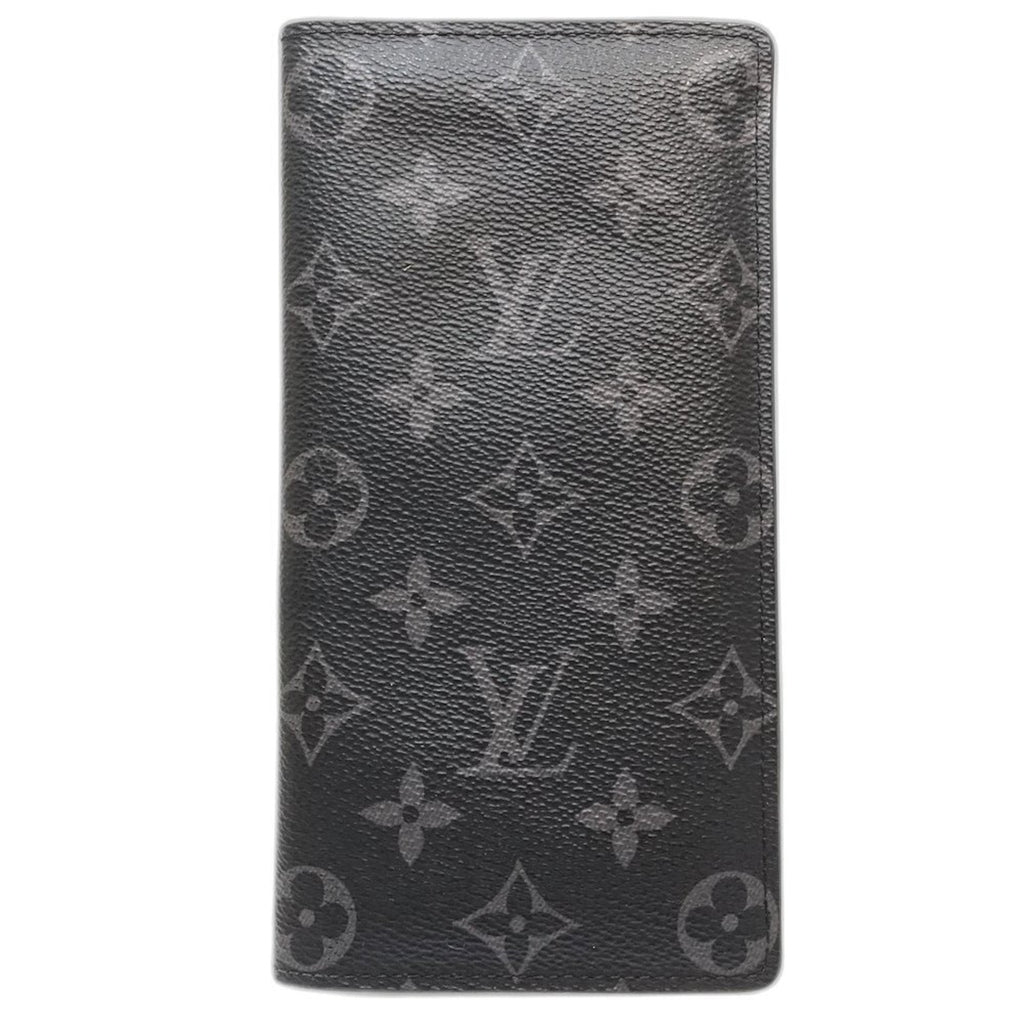 Louis Vuitton Monogram Eclipse Monogram Eclipse Noir Monogram Eclipse Long Wallet