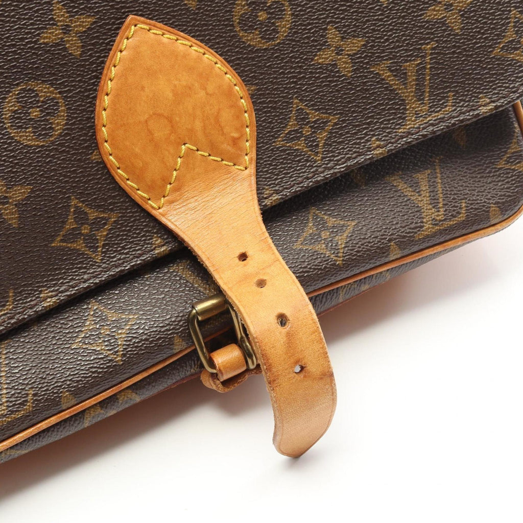 Louis Vuitton Brown Pvc Shoulder Bag