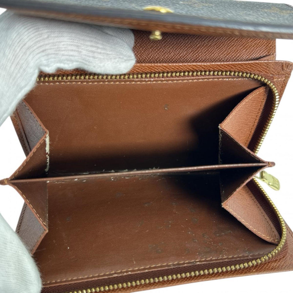 Louis Vuitton Brown Monogram Canvas Wallet
