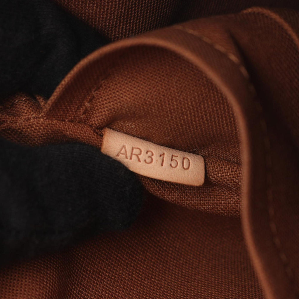 Louis Vuitton Monogram Brown Coated Canvas Leather Shoulder Bag