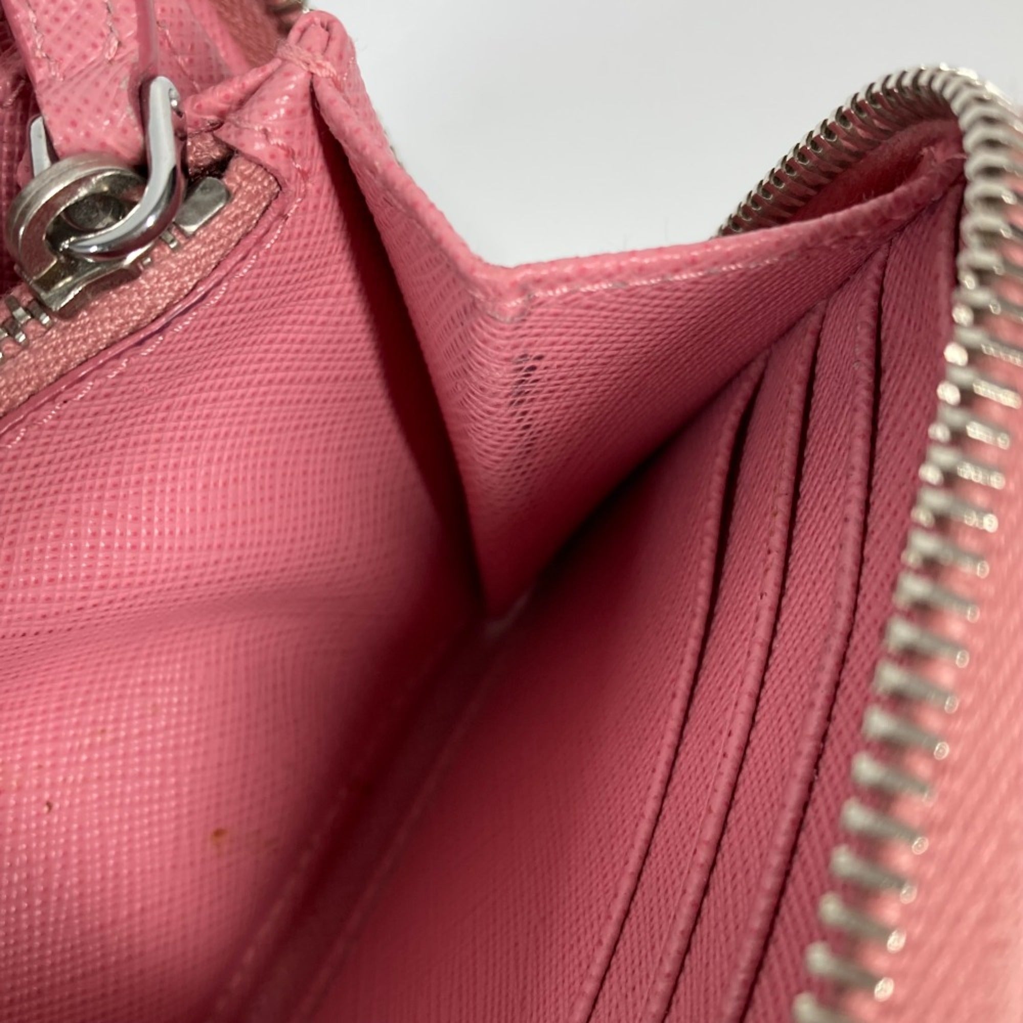 Prada Pink Other Long Wallet (Bi-Fold)