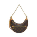 Louis Vuitton Marron Coated Canvas Shoulder Bag
