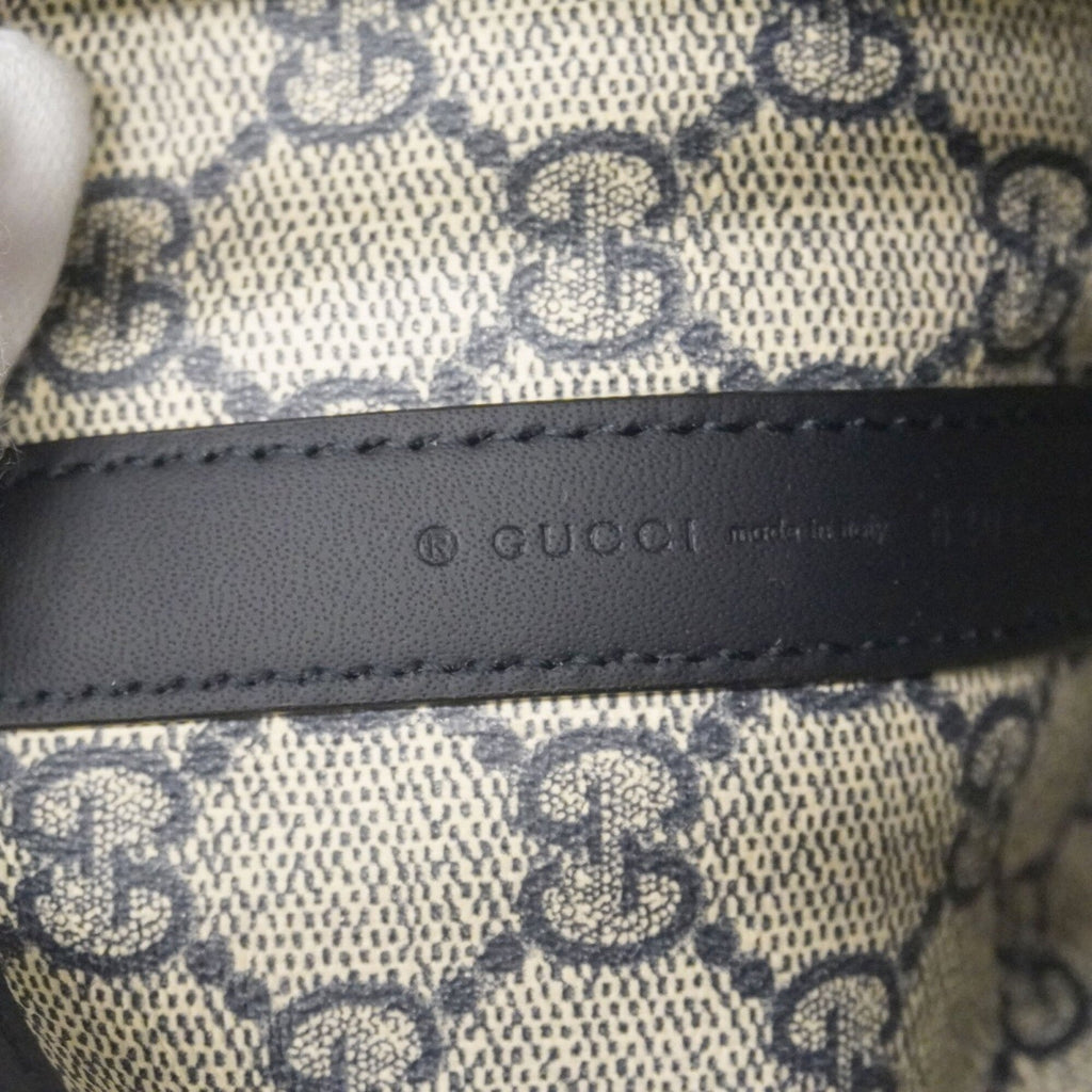 Gucci Navy Denim Tote Bag (Pre-Owned)