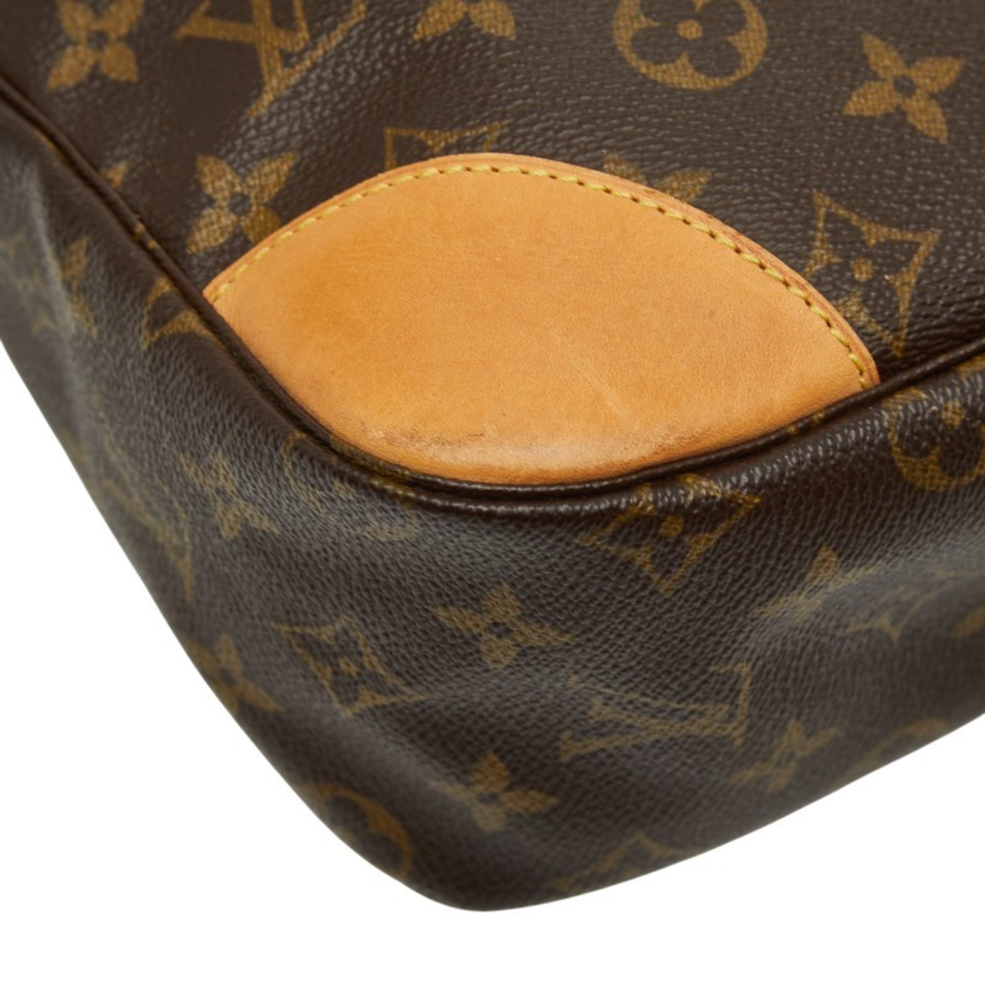 Louis Vuitton Brown Pvc Leather Shoulder Bag