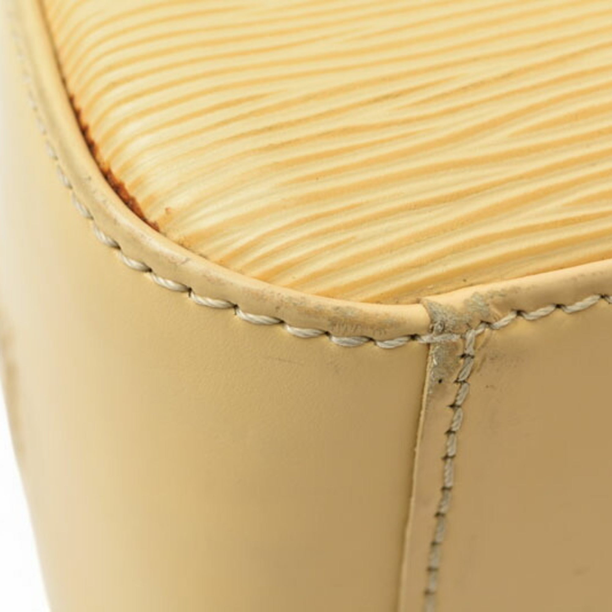 Louis Vuitton Yellow Epi Leather Handbag