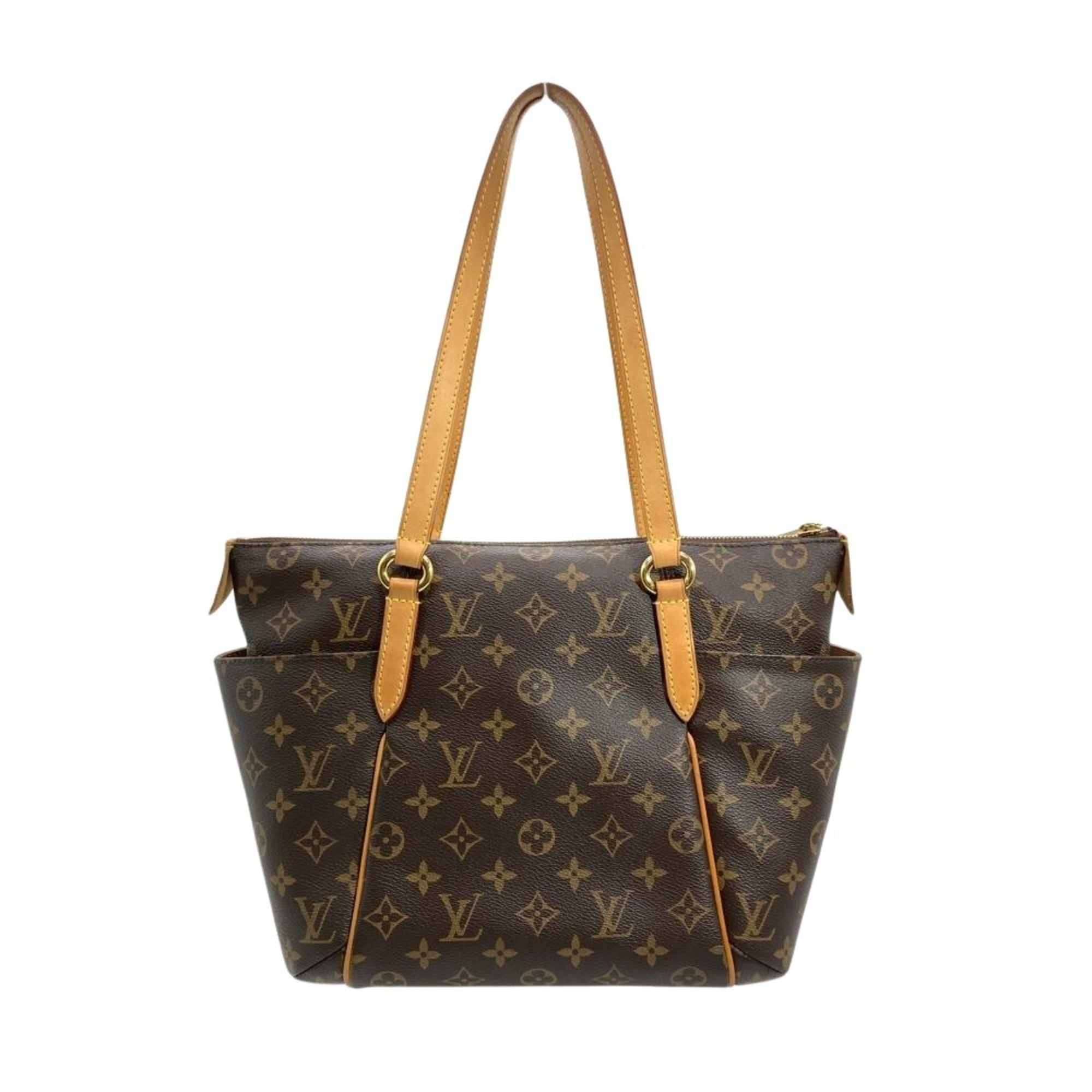 Louis Vuitton Brown Monogram Canvas Tote Bag