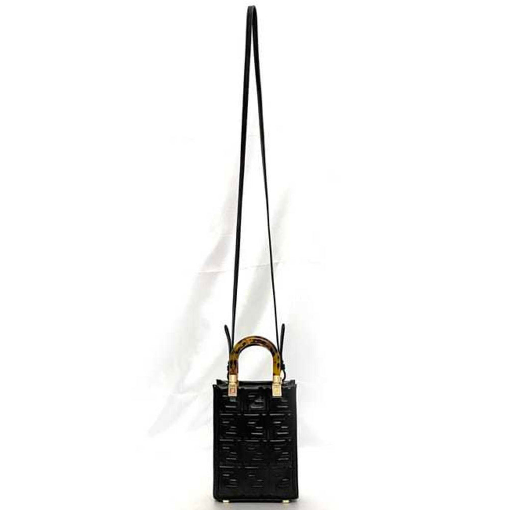 Fendi Black Leather Handbag