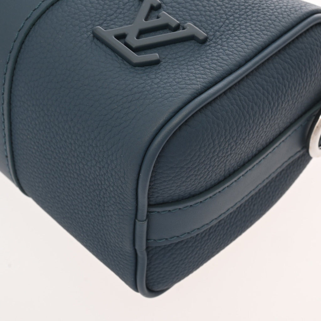 Louis Vuitton Blue Leather Handbag