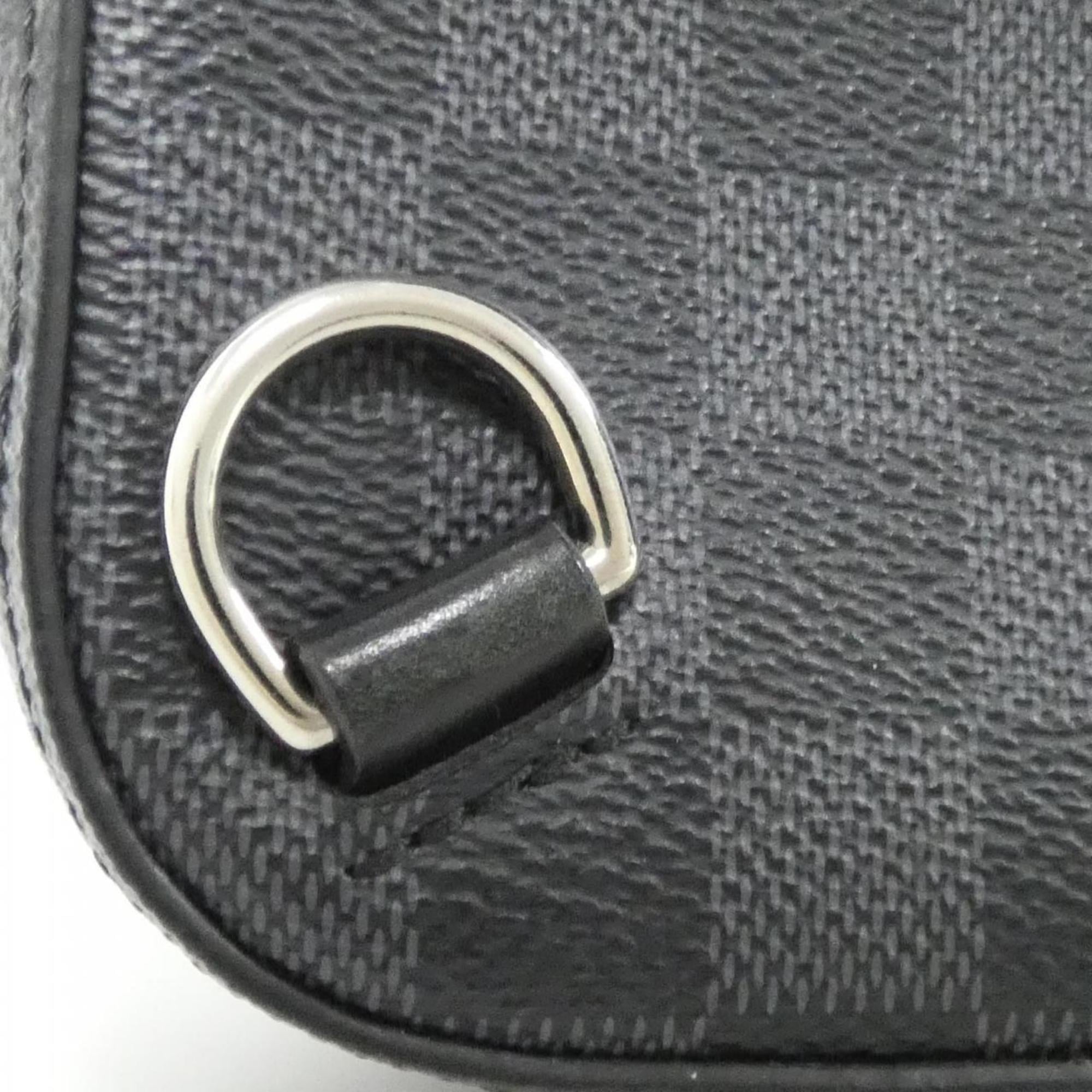 Louis Vuitton Damier Graphite Graphite Coated Canvas Shoulder Bag