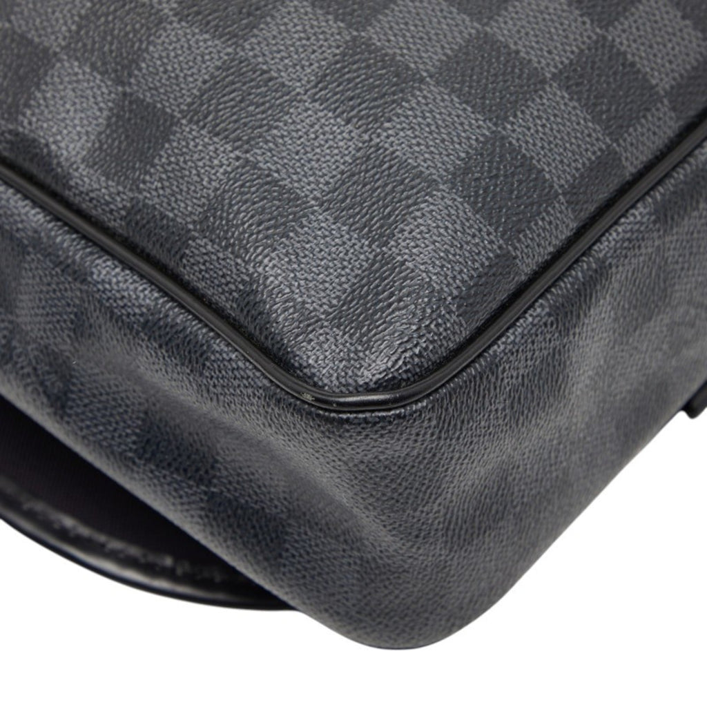 Louis Vuitton Black Pvc Leather Shoulder Bag