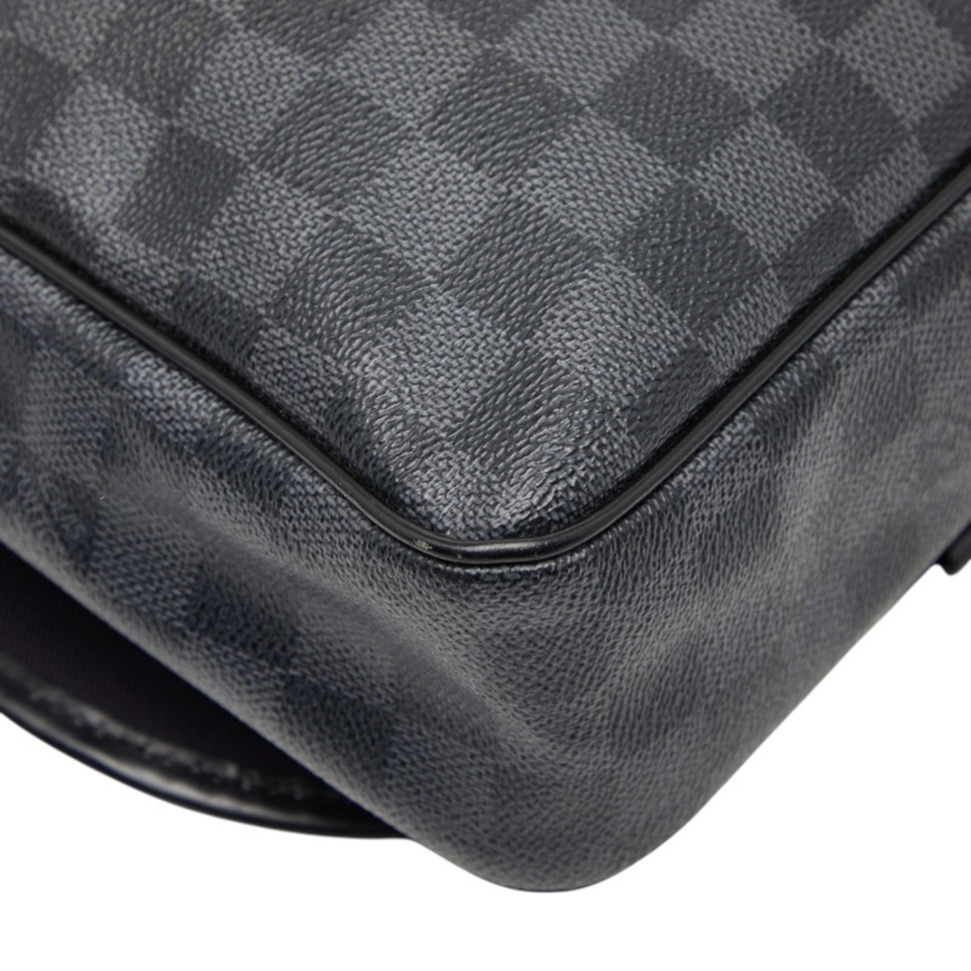 Louis Vuitton Black Pvc Leather Shoulder Bag