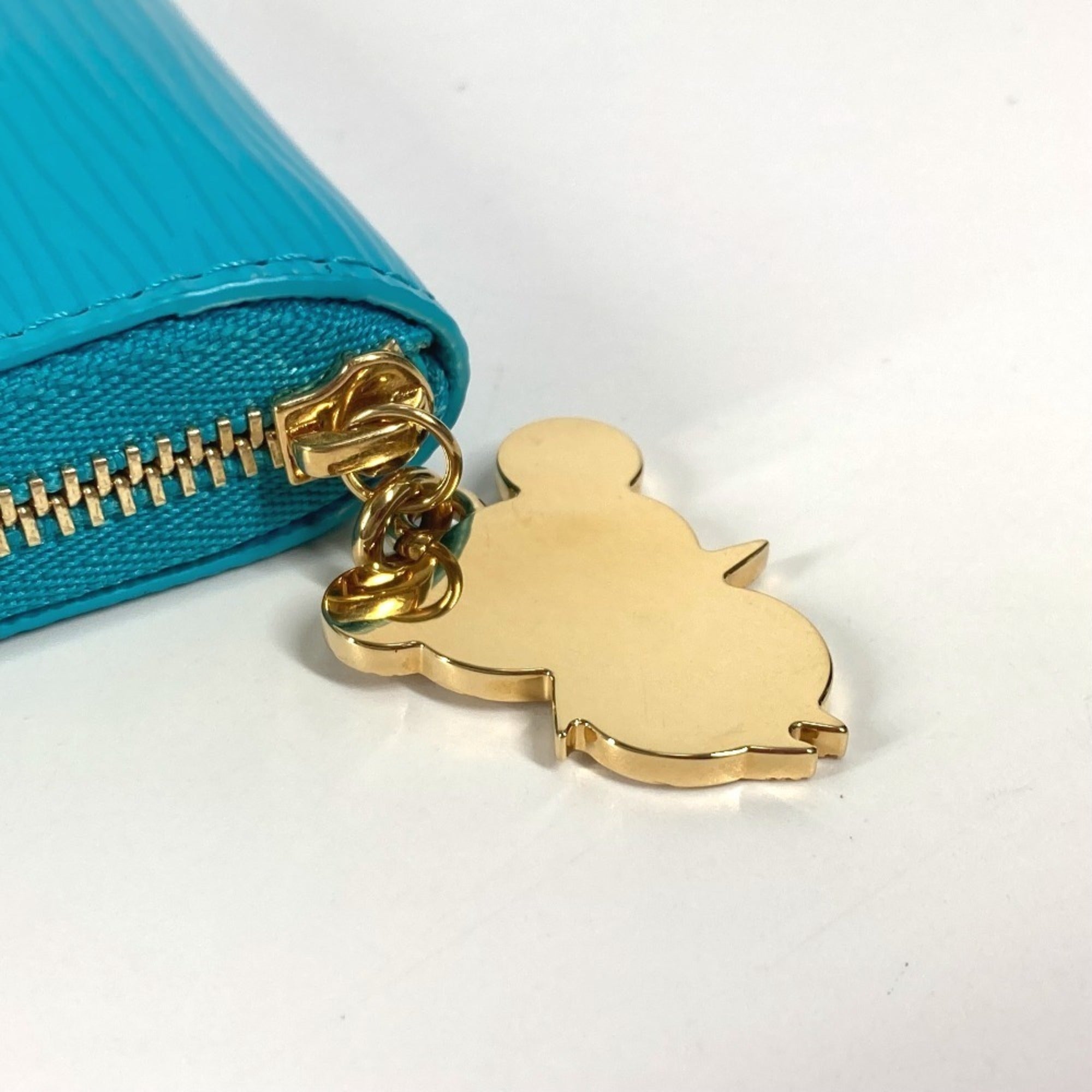 Louis Vuitton Epi Blue Epi Leather Coin Purse/Coin Case