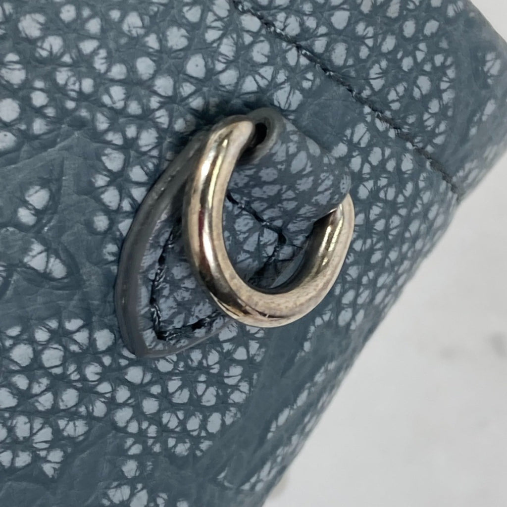 Louis Vuitton Gray Leather Shoulder Bag