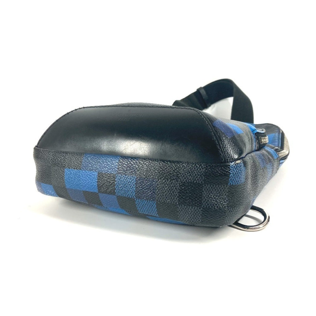 Louis Vuitton Damier Graphite Black Blue Damier Graphite Shoulder Bag Sling Bag