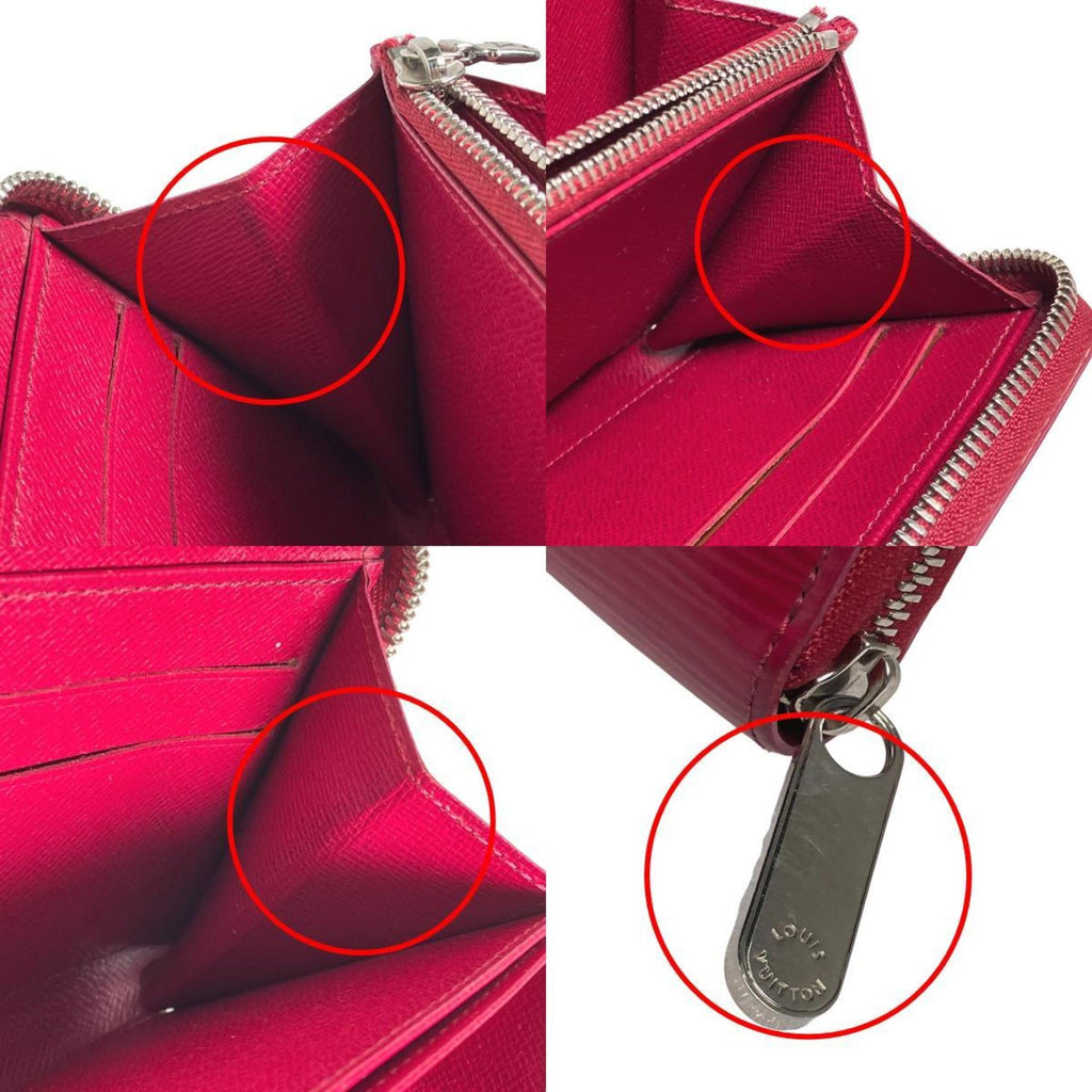 Louis Vuitton Fuchsia Epi Leather Long Wallet