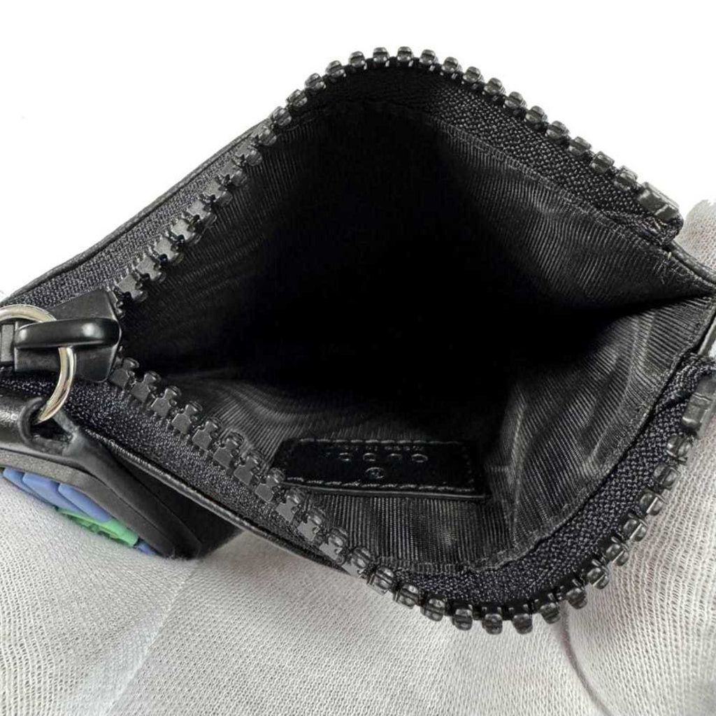 Gucci Black Gg Canvas Coin Purse/Coin Case (Pre-Owned)