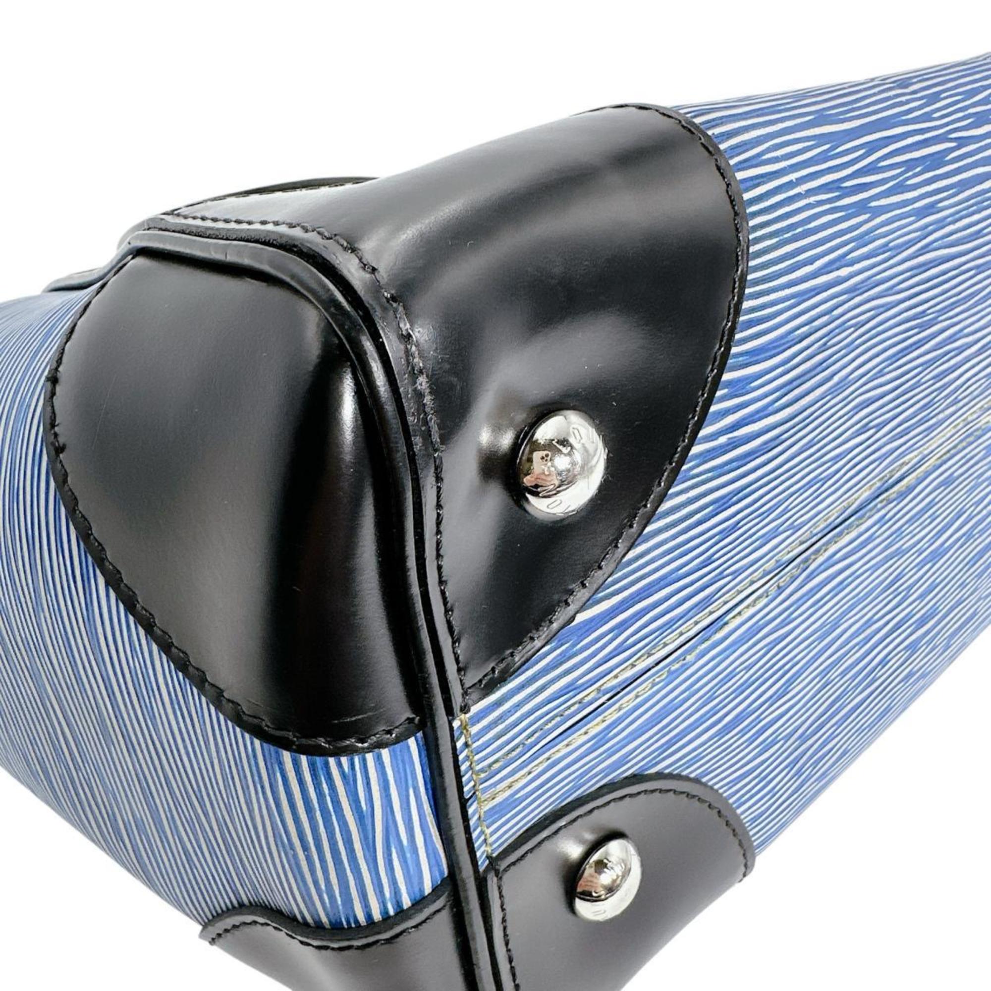 Louis Vuitton Blue Epi Leather Handbag