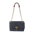 Louis Vuitton Monogram Empreinte Marine Rouge Leather Handbag Pochette Shoulder Bag